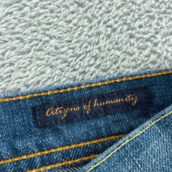 Citizens Of Humanity By Jerome Dahan Low Waist Flare Jeans Size 30 NWT 1060 - Picture 7 of 13